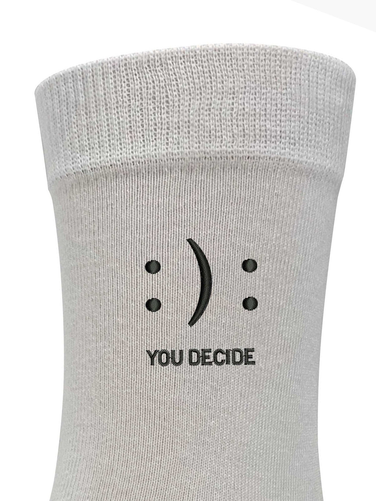 You Decide Embroidered Men's and Women's dress socks